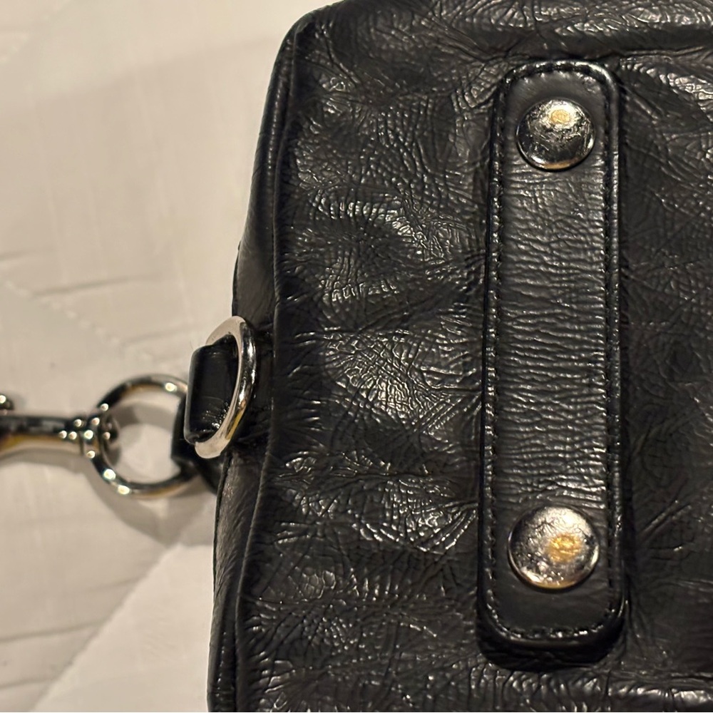 SALE: Authentic Coach Black Leather Purse, 13x10 - Picture 4 of 7